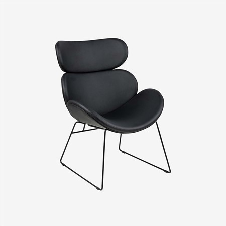 Fåtölj Modern Svart